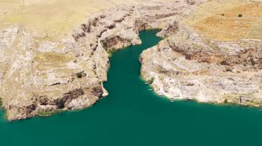 Adrenalin anı kanyon bölgesinde yakalandı.