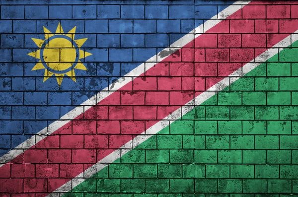 나미비아의 깃발은 — 스톡 사진