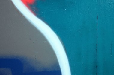 Sokak sanatı. Moda renkler renkli grafiti resimde bir arka plan görüntüsü.