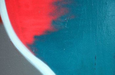 Sokak sanatı. Moda renkler renkli grafiti resimde bir arka plan görüntüsü.