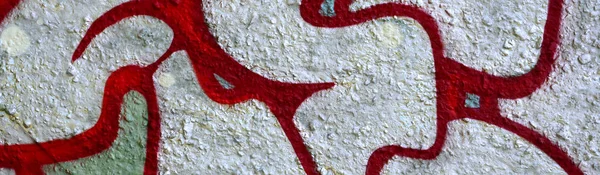 Sztuka Ulicy Tło Obrazu Fragment Kolorowe Graffiti Obraz Odcieniach Chrome — Zdjęcie stockowe