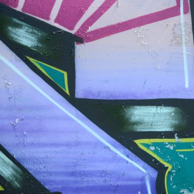 Sokak sanatı. Moda renkler renkli grafiti resimde bir arka plan görüntüsü.