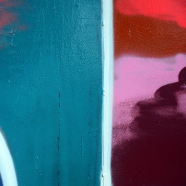 Sokak sanatı. Moda renkler renkli grafiti resimde bir arka plan görüntüsü.