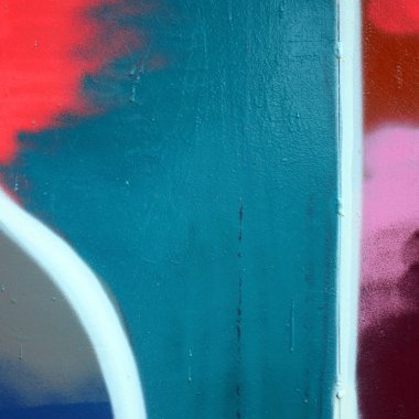 Sokak sanatı. Moda renkler renkli grafiti resimde bir arka plan görüntüsü.