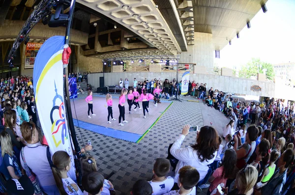 Kharkiv Ucrania Mayo 2018 Concierto Festival Las Culturas Callejeras Romper — Foto de Stock