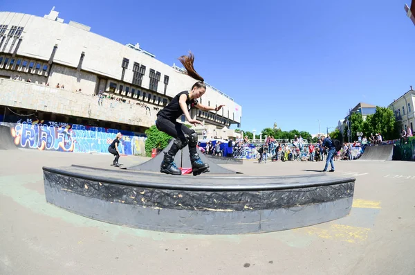 하르키우 우크라이나 2018 스케이트 문화의 — 스톡 사진