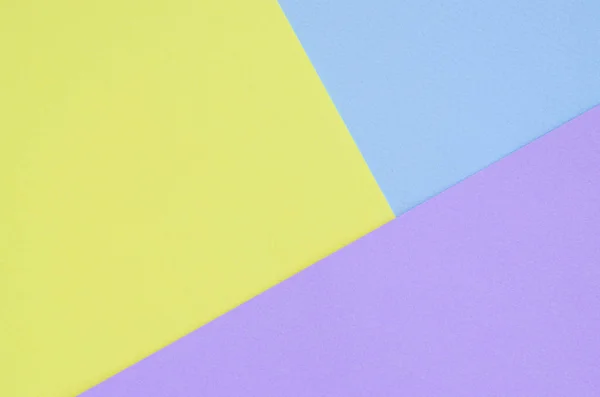 Tekstura Tło Modzie Pastelowych Kolorów Fioletowy Żółty Niebieski Wzór Geometryczny — Zdjęcie stockowe