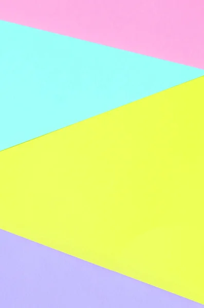 Текстура Фону Модних Пастельних Кольорів Рожеві Фіолетові Жовті Сині Геометричні — стокове фото