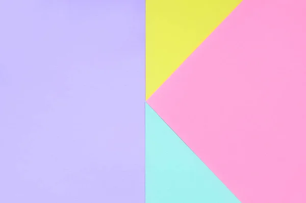 Texture Background Fashion Pastel Colors Pink Violet Yellow Blue Geometric — Stock Photo, Image
