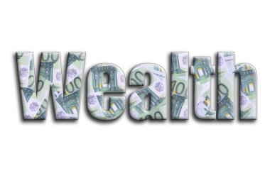 Servet. Yazıt fotoğrafçılığın bir sürü 100 euro para fatura tasvir bir dokusu vardır.