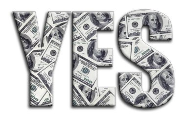 Evet. Yazıt gösteriyor bize para bir sürü fotoğraf bir dokusu vardır.