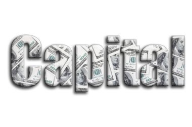 Sermaye. Yazıt gösteriyor bize para bir sürü fotoğraf bir dokusu vardır.