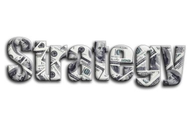 Strateji. Yazıt gösteriyor bize para bir sürü fotoğraf bir dokusu vardır.