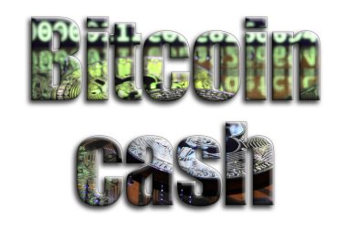 Bitcoin para. Bir doku bir grafik hızlandırıcı ekran kartı üzerinde birkaç bitcoins tasvir fotoğrafçılığın yazıt vardır.