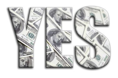 Evet. Yazıt gösteriyor bize para bir sürü fotoğraf bir dokusu vardır.