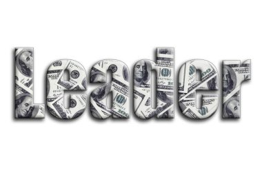 Lider. Yazıt gösteriyor bize para bir sürü fotoğraf bir dokusu vardır.