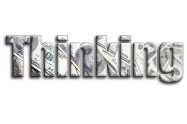 Düşünme. Yazıt gösteriyor bize para bir sürü fotoğraf bir dokusu vardır.