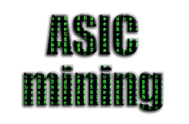 ASIC incelemesi. Yazıt yeşil arıza sembolleri gösteriyor fotoğrafçılığın bir dokusu vardır.