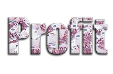 Kar. Yazıt fotoğrafçılığın bir sürü 500 euro para fatura tasvir bir dokusu vardır.