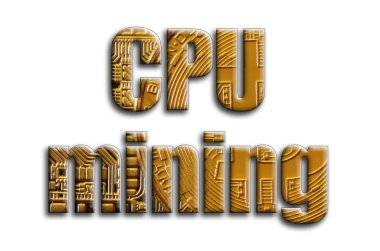 CPU incelemesi. Yazıt birkaç bitcoins tasvir fotoğrafçılığın bir dokusu vardır.