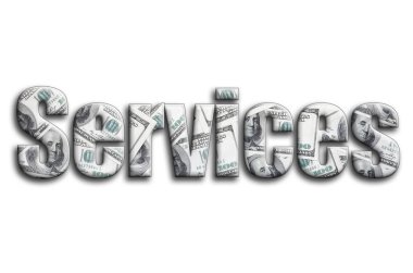 Hizmetleri. Yazıt gösteriyor bize para bir sürü fotoğraf bir dokusu vardır.