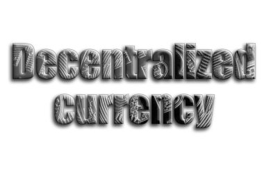 Adem-i merkeziyetçi para birimi. Yazıt birkaç gümüş bitcoins tasvir fotoğrafçılığın bir dokusu vardır.