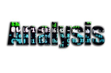 Analiz. Yazıt cryptocurrency araştırma yazılım ekran gösteriyor fotoğrafçılığın bir dokusu vardır.