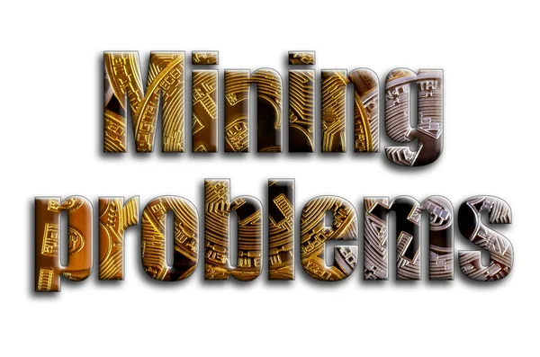 Araştırma sorunları. Yazıt birkaç bitcoins tasvir fotoğrafçılığın bir dokusu vardır.