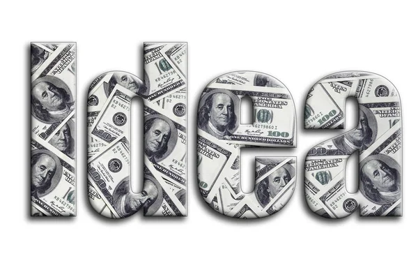 Fikir. Yazıt gösteriyor bize para bir sürü fotoğraf bir dokusu vardır.