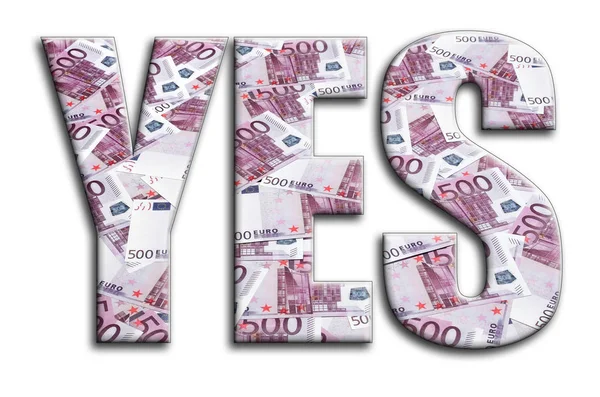 Evet. Yazıt fotoğrafçılığın bir sürü 500 euro para fatura tasvir bir dokusu vardır.