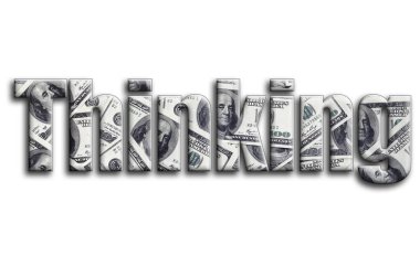 Düşünme. Yazıt gösteriyor bize para bir sürü fotoğraf bir dokusu vardır.