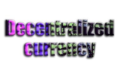 Adem-i merkeziyetçi para birimi. Yazıt cryptocurrency araştırma yazılım ekran gösteriyor fotoğrafçılığın bir dokusu vardır.