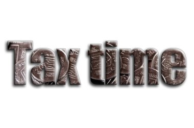 Vergi zamanı. Yazıt Ukrayna paraları bir sürü tasvir fotoğrafçılığın bir dokusu vardır.