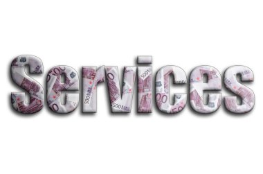 Hizmetleri. Yazıt fotoğrafçılığın bir sürü 500 euro para fatura tasvir bir dokusu vardır.