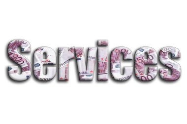 Hizmetleri. Yazıt fotoğrafçılığın bir sürü 500 euro para fatura tasvir bir dokusu vardır.