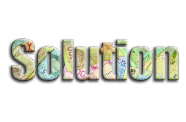 Çözüm. Yazıt fotoğrafçılığın bir sürü Ukraynalı para fatura tasvir bir dokusu vardır.