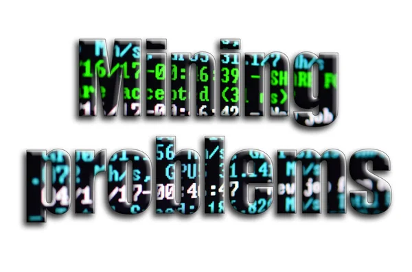 Araştırma sorunları. Yazıt cryptocurrency araştırma yazılım ekran gösteriyor fotoğrafçılığın bir dokusu vardır.