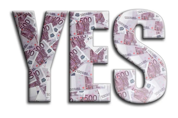 Evet. Yazıt fotoğrafçılığın bir sürü 500 euro para fatura tasvir bir dokusu vardır.