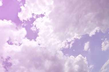 Güzel mavi gökyüzü arka plan şablonu aşağıdaki giriş metin mesajı için bazı alan mavi izole ile