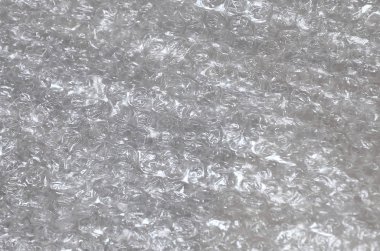 Beyaz köpük ambalaj veya hava yastığı şal malzeme. Soyut doku için yaratıcı sanat çalışmaları, dfckground, kopya alanı görünümüyle üst kadar yakın