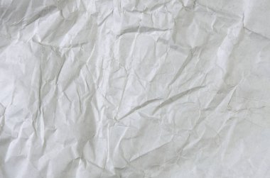 Beyaz kağıt boş geçmiş yüzey buruşuk. Pastel kitap kapağı boya üstten görünüm; Gri grunge yüzey boş parşömen levha. Sanat poster kıvrımlar açı zanaat odak ışık sahne yukarıda