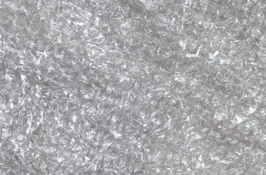 Beyaz köpük ambalaj veya hava yastığı şal malzeme. Soyut doku için yaratıcı sanat çalışmaları, dfckground, kopya alanı görünümüyle üst kadar yakın