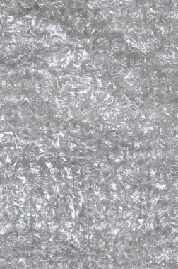 Beyaz köpük ambalaj veya hava yastığı şal malzeme. Soyut doku için yaratıcı sanat çalışmaları, dfckground, kopya alanı görünümüyle üst kadar yakın