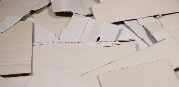 Fondo Texturas Papel Apiladas Listas Para Reciclar Paquete Cartón Oficina — Foto de Stock