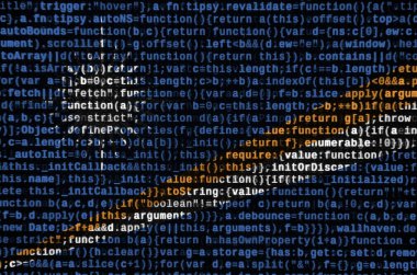 Marshall Adaları bayrağı ekrandaki program kodu ile tasvir edilir. Modern teknoloji ve site geliştirme kavramı.