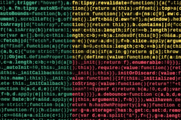 Benin flag  is depicted on the screen with the program code. The concept of modern technology and site development.