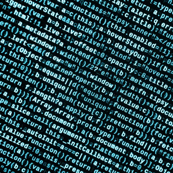 Big Data Internet Las Cosas Tendencia Trabajo Especializado Código Html — Foto de Stock