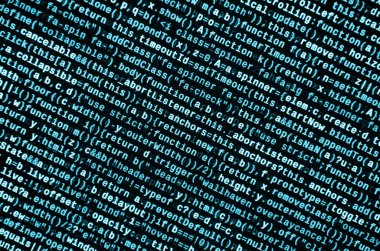 Bilgisayar programı önizleme. Programlama kodu yazmak. Bilgi teknoloji sitesi kodlama standartları web tasarımı Modern teknik Css, Javascript ve Html kullanım için. Teknolojik altyapı soyut