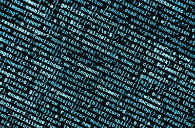 Bilgisayar programı önizleme. Programlama kodu yazmak. Bilgi teknoloji sitesi kodlama standartları web tasarımı Modern teknik Css, Javascript ve Html kullanım için. Teknolojik altyapı soyut