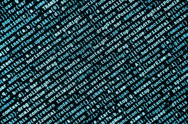 Bilgisayar programı önizleme. Programlama kodu yazmak. Bilgi teknoloji sitesi kodlama standartları web tasarımı Modern teknik Css, Javascript ve Html kullanım için. Teknolojik altyapı soyut